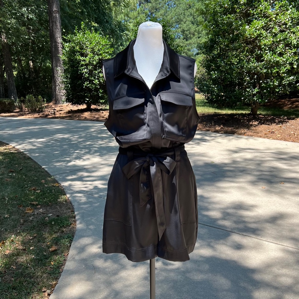 Rachael Zoe Satin Romper